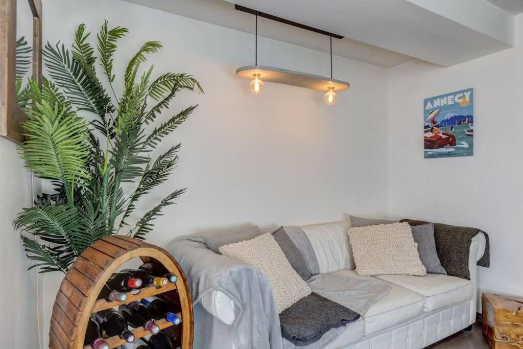 Апартаменты Le Pura Vida, Hyper Centre Terrasse + Parking Анси Экстерьер фото